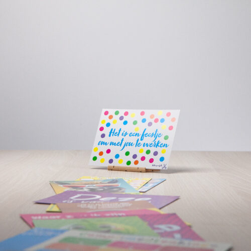 Talentkaarten, ansichtkaarten (1 set van 5x 15 kaarten) - Afbeelding 5
